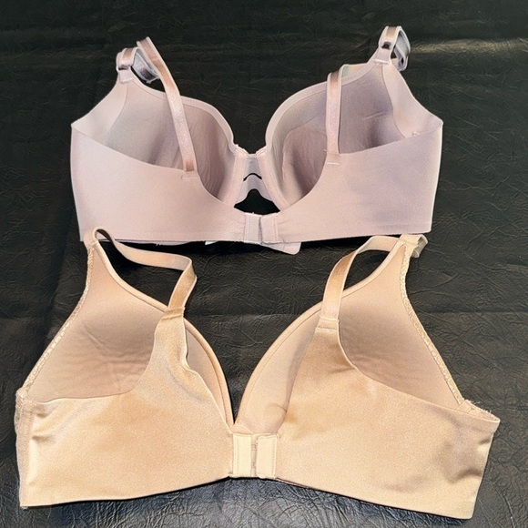 Warners Bra Bundle, one Taupe & one Tan Textured, Size 34C, EUC - Picture 4 of 5
